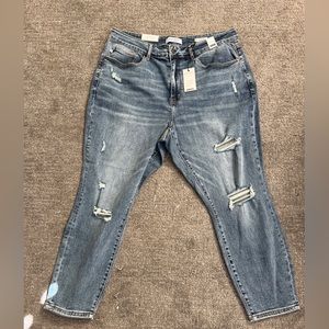 Judy blue women's distressed jeans new size 22w